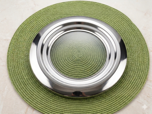 Milano Stainless Steel Spice Box with See-Through Lid | 7 Container Masala Dabba
