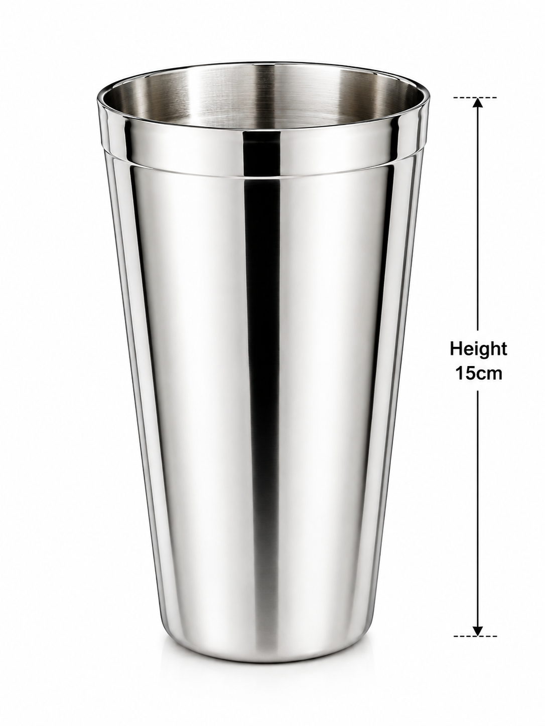 Stainless Steel Lassi Glass | Mirror Polish Premium Drinkware