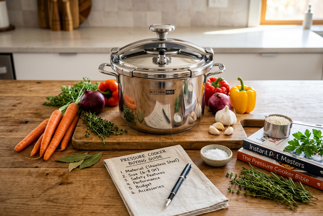 How to Choose the Right Pressure Cooker: Size, Material & Price Guide