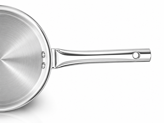 ChefTone Triply Wok | Even Heat Distribution | Stainless Steel | Induction Compatible