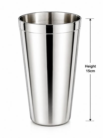 Stainless Steel Lassi Glass | Mirror Polish Premium Drinkware