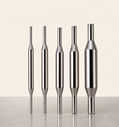 Stainless Steel Belan – Rolling Pin for Chapati, Roti, Poli/Holige (Multiple Sizes Available)