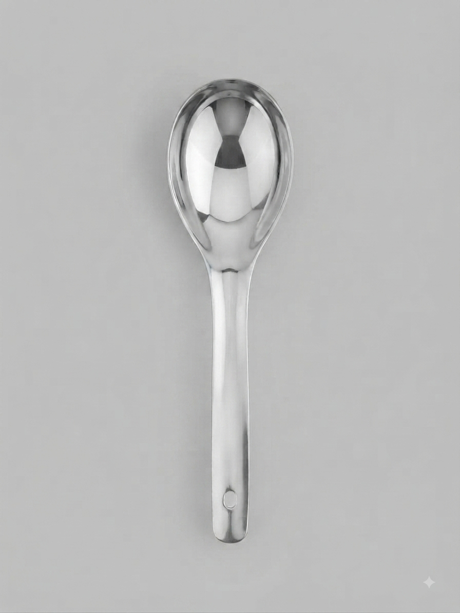 Ramson Oyster Ladle | Stainless Steel Serving Spoon | Kitchen Utensil