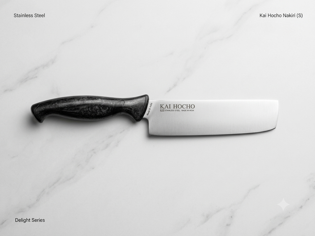 KAI Indian Nakiri Knife | Vegetable Chopping Knife
