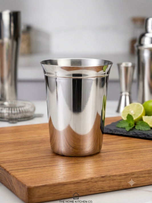 Premium Stainless Steel Signature Glass | Mirror-Finish Tumbler | BPA-Free Rust-Proof Drinkware