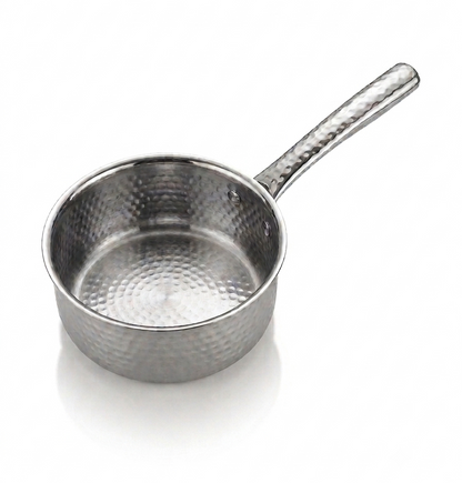 Shri & Sam Premium Triply Hammered Cookware Set – Kadai, Saucepan & Frypan