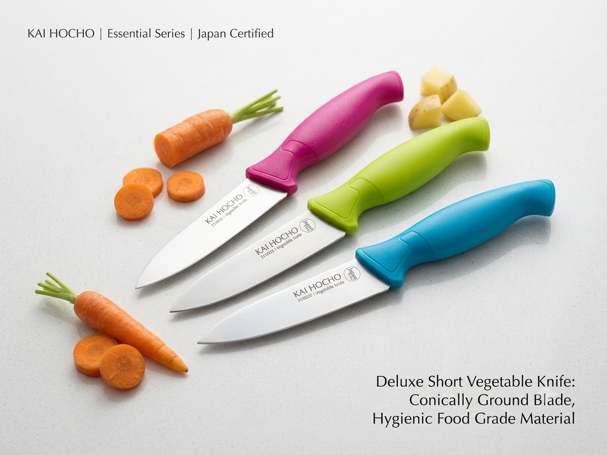 Kai Hocho Vegetable Knife | Kitchen Vegetable Cutting Knife