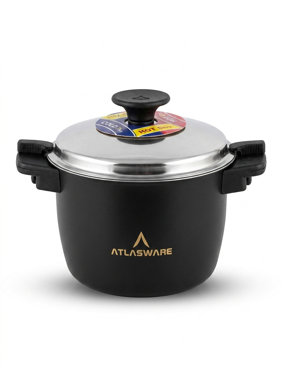 Atlasware Double Wall Casserole — 5 Hrs Hot, 7 Hrs Cold, Zero Reheating