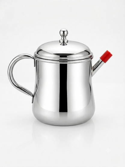 Stainless Steel Oil Can Dispenser – Rust-Proof Kitchen Oil Storage Container | Available in 7 Sizes