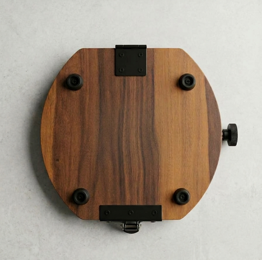 12 Inch Wooden Round Poori Press