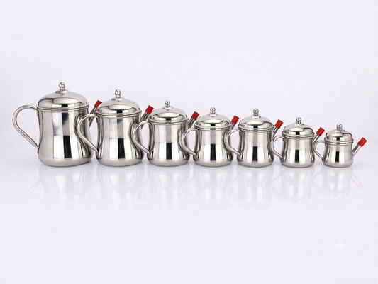 Stainless Steel Oil Can Dispenser – Rust-Proof Kitchen Oil Storage Container | Available in 7 Sizes
