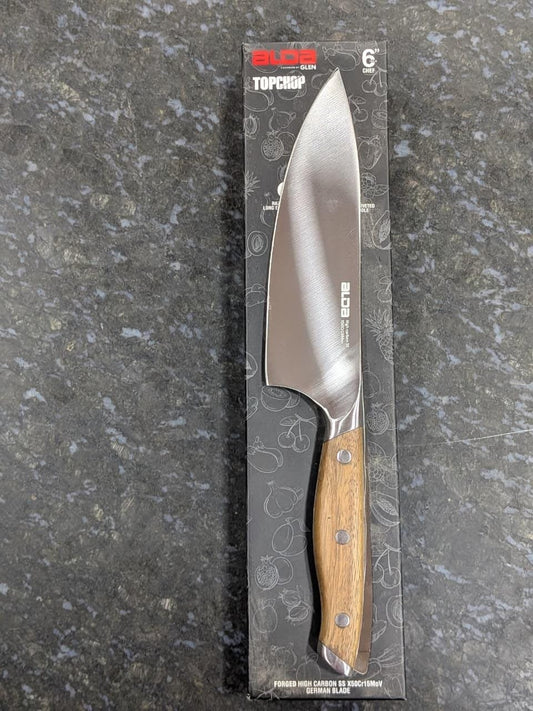 Alda Top Chop Knife | Italian-Inspired Design | Razor Sharp | Rust-Free Blade