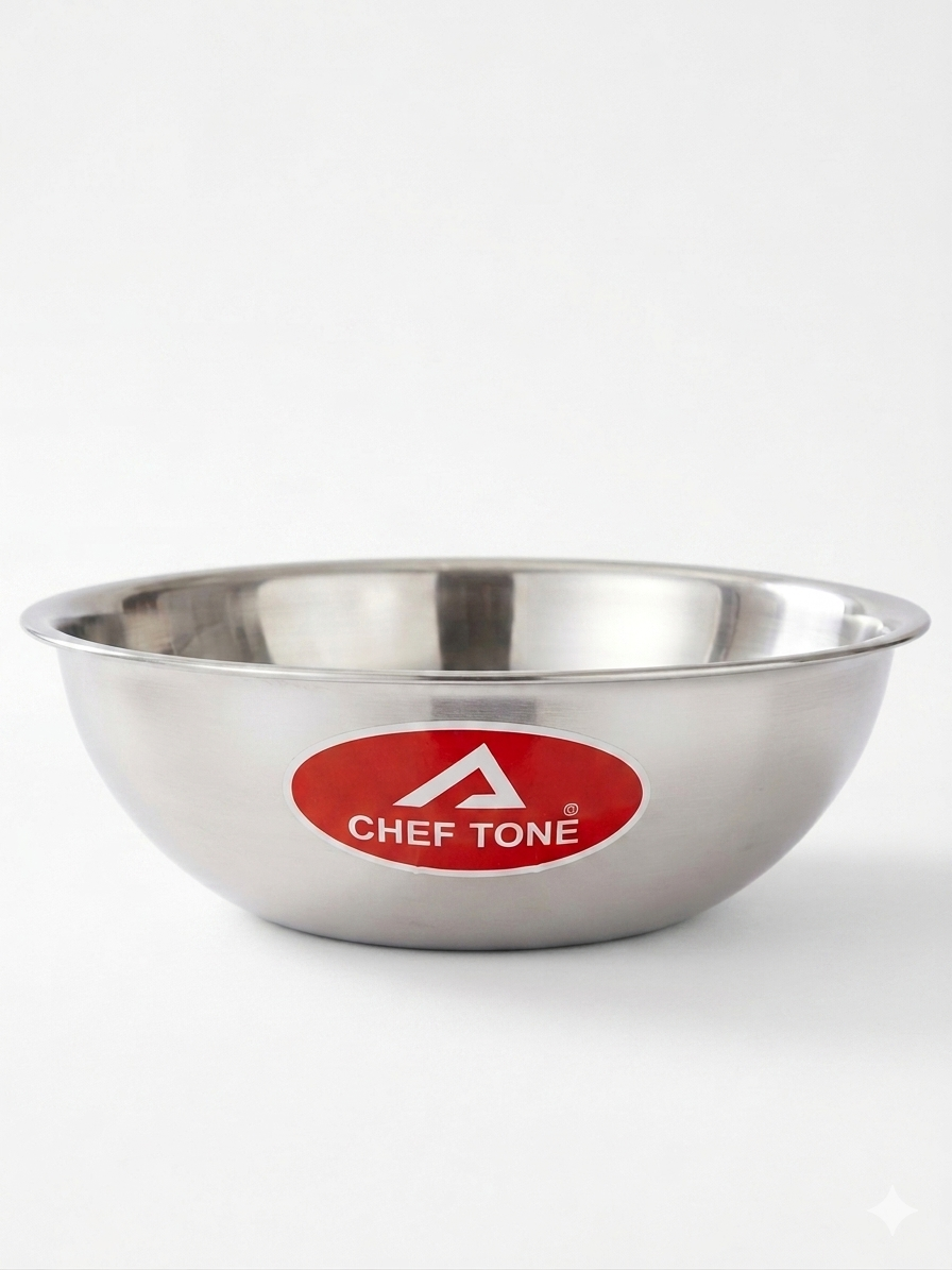 ChefTone Triply Tasla – Tri-Ply Stainless Steel, Induction & Gas Compatible