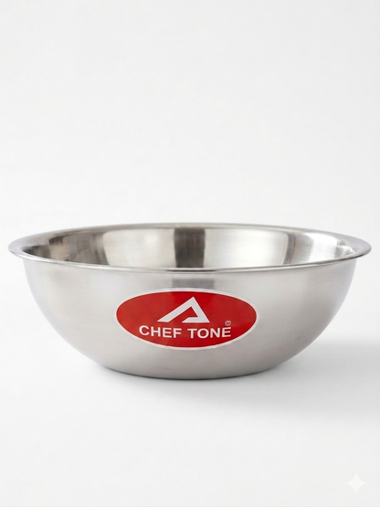 ChefTone Triply Tasla – Tri-Ply Stainless Steel, Induction & Gas Compatible
