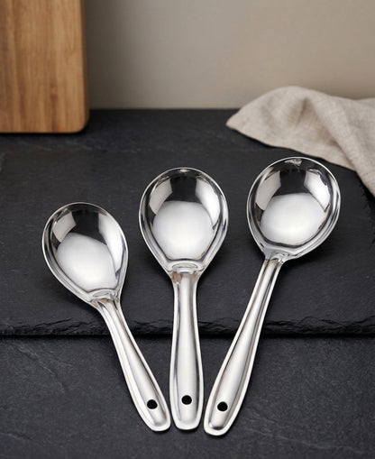 Ramson Stainless Steel Soup Server | Food-Grade Serving Ladle | Kitchen Essentials