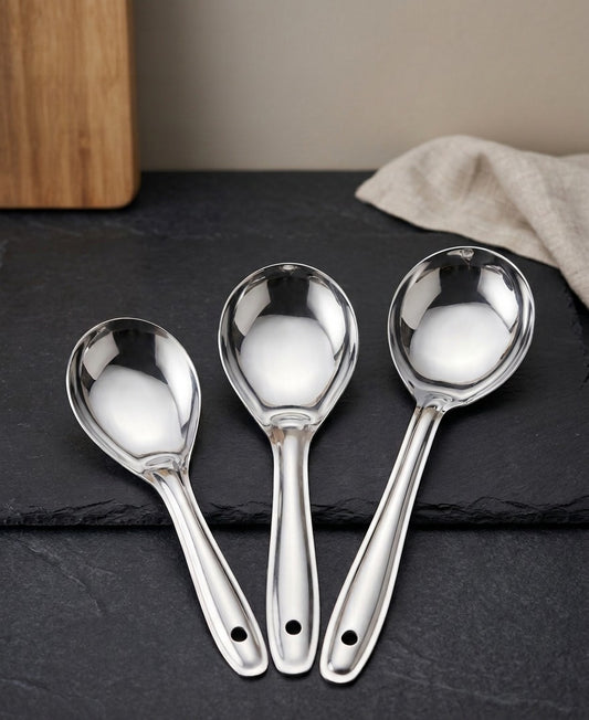 Ramson Stainless Steel Soup Server | Food-Grade Serving Ladle | Kitchen Essentials