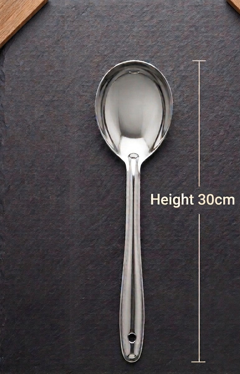 Ramson Stainless Steel Soup Server | Food-Grade Serving Ladle | Kitchen Essentials