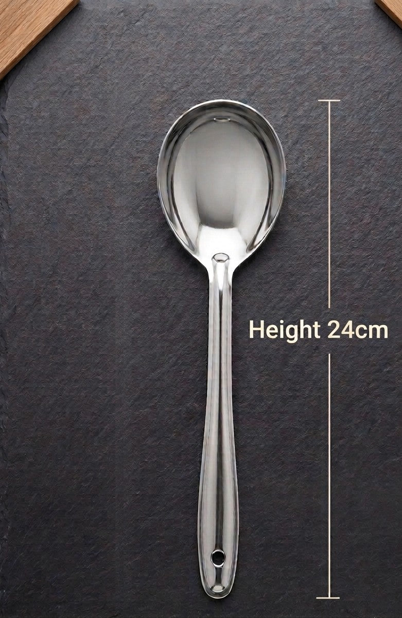 Ramson Stainless Steel Soup Server | Food-Grade Serving Ladle | Kitchen Essentials