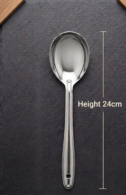 Ramson Stainless Steel Soup Server | Food-Grade Serving Ladle | Kitchen Essentials