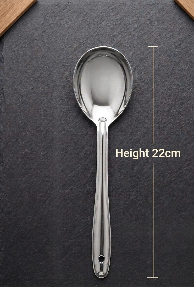 Ramson Stainless Steel Soup Server | Food-Grade Serving Ladle | Kitchen Essentials