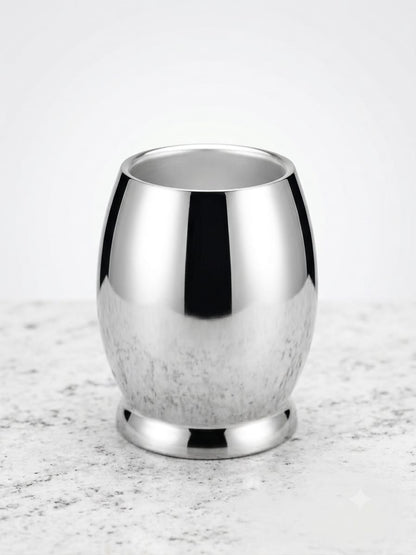 Dholak Shape Stainless Steel Kutani Heavy Duty  Grinding spices, herbs, and masalas