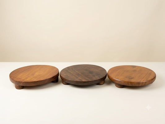 Wooden Polpat for Roti & Chapati | Indian Kitchen Roti Board