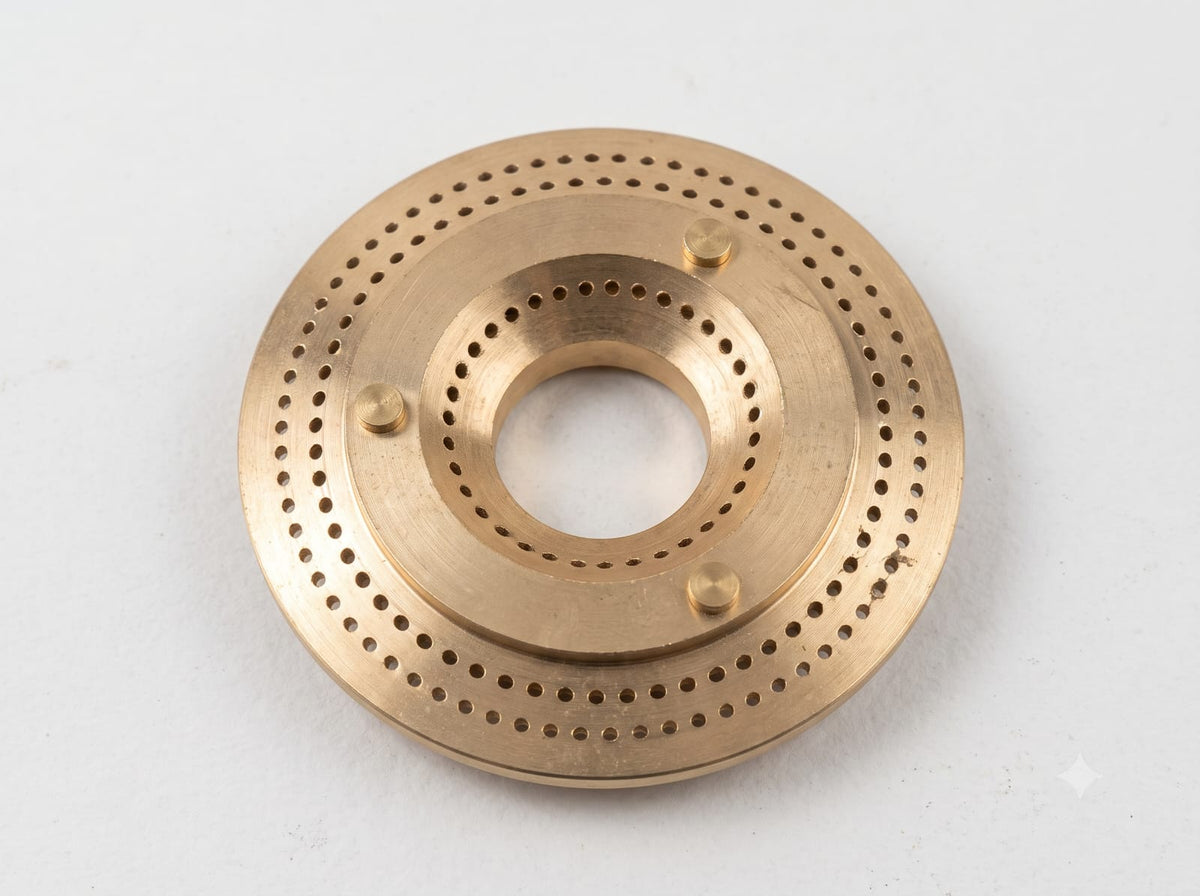 Eleenova Hero Plus Single Burner Gas Stove – Stainless Steel, Tri-Pin Brass Burner