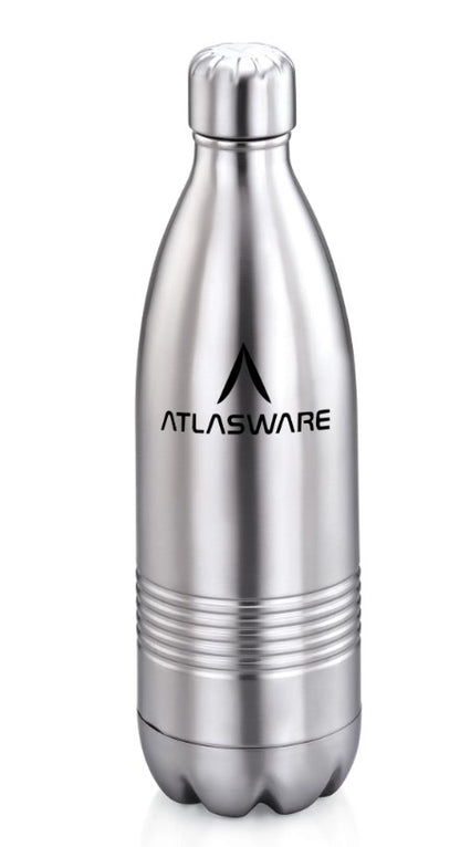 ATLASWARE Insulated Bottle Keeps Cold for 18hrs or Hot for 24hrs Featured with Mould-free Bottle with Double Walled Suitable Flasks Thermo & Vacuum Flask Bottle, Great for Hiking, Biking, Gym, Sports and Outdoor 500ml