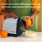 Brewine 2-in-1 Electric Coconut Scraper and Citrus Press
