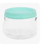 Yera Felixa Glass Jar with Plastic Lid