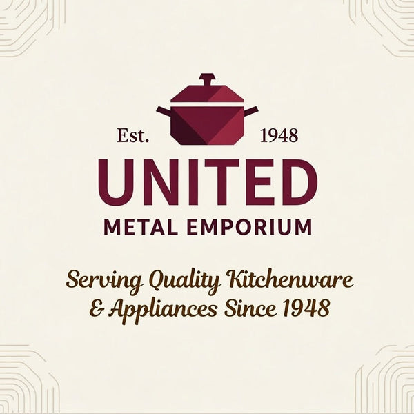 United metal emporium-one stop kitchenware and home appliances shop for all your kitchen needs.