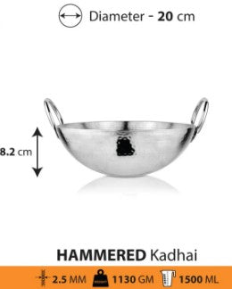 Shri and Sam Hammered Kadhai