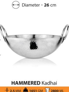 Shri and Sam Hammered Kadhai