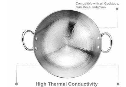Shri and Sam Hammered Kadhai