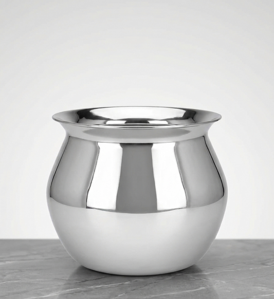 Topaz Handi – Stainless Steel Cooking Pot for Induction & Gas (Without Lid)