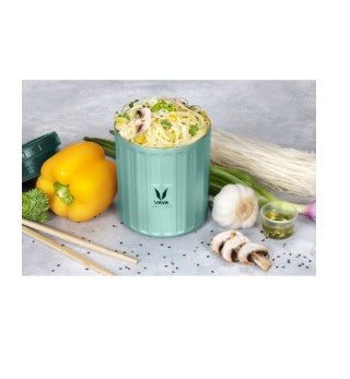 Vaya Preserve Vacuum Insulated Lunch Box/Sambar Jar (440ml) – Stainless Steel Meal Container for Women & Kids – Keeps Food Hot/Cold
